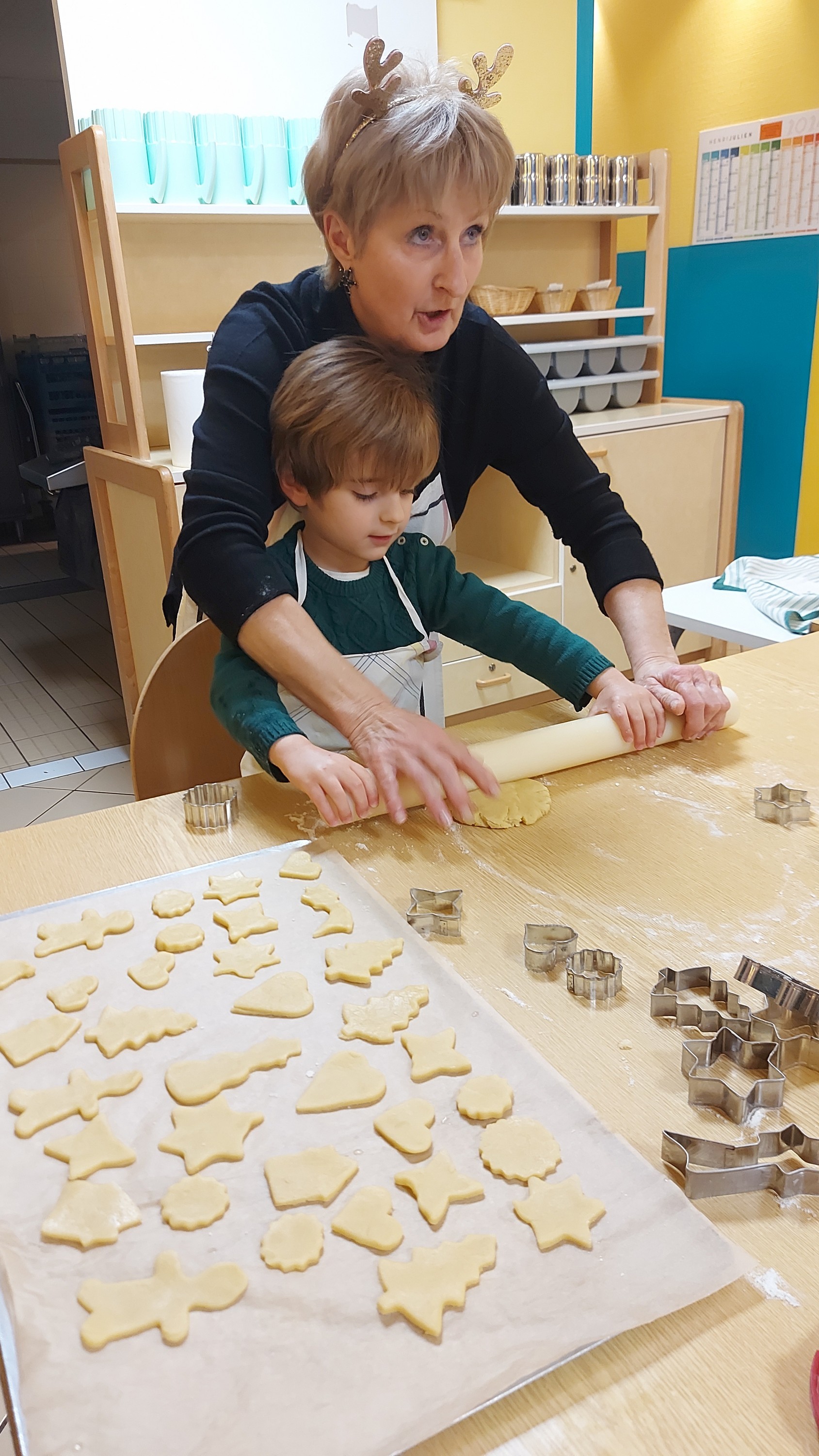 La Saint Nicolas Anne Marie et le jeune patissier