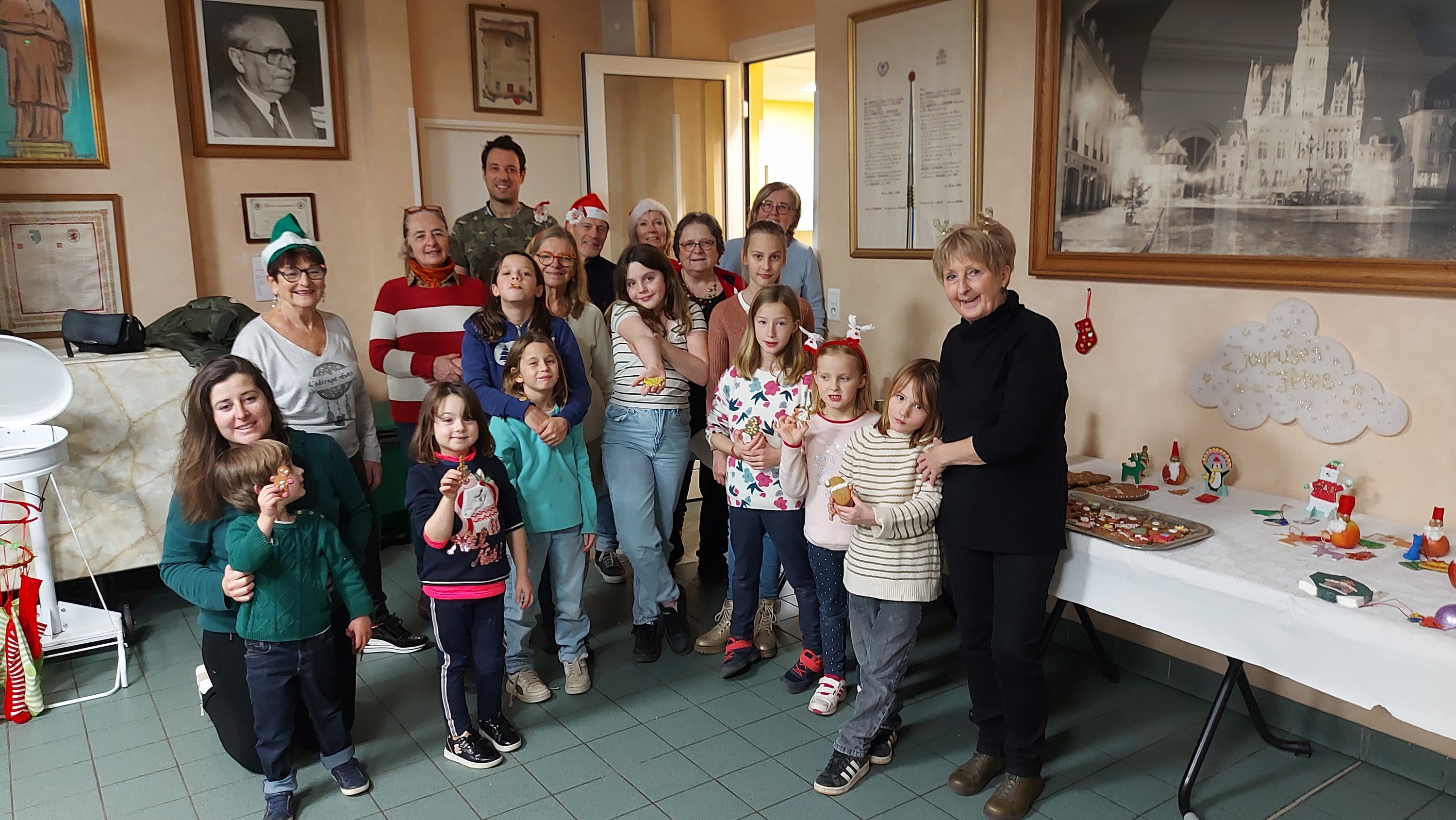 La Saint Nicolas La photo de groupe